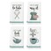 Artoid Mode Ware Funny Coffee Kitchen Towels Dish Towels 18x26 Inch Farmhouse Daily Holiday Cooking Baking Decoration Cleaning Set of 4
