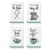 Artoid Mode Ware Funny Coffee Kitchen Towels Dish Towels 18x26 Inch Farmhouse Daily Holiday Cooking Baking Decoration Cleaning Set of 4