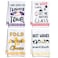 BUBOOM Funny Kitchen Towels SC Merchandise Gifts Idea Absorbent Dish Towel Set of 4 for Fans Fold in The Cheese Cute Tea Towel Housewarming Gift for Women Hostess New Home Decorations