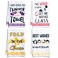 BUBOOM Funny Kitchen Towels SC Merchandise Gifts Idea Absorbent Dish Towel Set of 4 for Fans Fold in The Cheese Cute Tea Towel Housewarming Gift for Women Hostess New Home Decorations