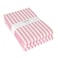 Candy Cottons Stripe Kitchen Towels With Hanging Loop Boho Absorbent Dish Towels Set of 3 Festive Gift 18x28 Inch Reusable Pantry Decor Trendy Spring French Pink