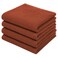 Homaxy 100 Cotton Waffle Weave Kitchen Dish Towels Ultra Soft Absorbent Quick Drying Cleaning Towel 13 x 28 Inches 4Pack Rust