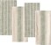 KAF Home Natural Rustic Farmhouse Slubbed Kitchen Towel 100 Cotton Dish Towel 18 x 28 Inches Soft and Absorbent Olive Set of 4