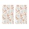 Artoid Mode Orange Leaves Pumpkin Fall Kitchen Towels Dish Towels 18x26 Inch Farmhouse Decoration Hand Towels Set of 2