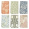 JarThenaAMCS William Morris Floral Kitchen Towel 18 x 28 Inch Wildflower Dishcloth Decorative Hand Drying Tea Towel for Baking Cooking Cleaning Party Supplies 6Pcs