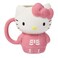 Silver Buffalo Sanrio Hello Kitty Halloween Spooky Pink Skeleton Costume Ceramic 3D Sculpted Mug 20 Ounces