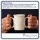 Granny Jo Products Dignity Mug Off White