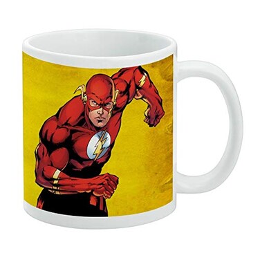 GRAPHICS & The Flash Character Ceramic Coffee Mug Novelty Gift Mugs for Coffee Tea and Hot Drinks 11oz White