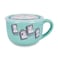 Silver Buffalo The Golden Girls Ceramic Soup Mug With Vented Lid Bowl For Ice Cream Cereal Oatmeal Large Coffee Cup For Espresso Caffeine Beverage Cute Home Kitchen Decor Essentials Holds 24 Ounces