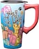 Spoontiques Ceramic Travel Mugs Crazy Cat Lady Cup Hot or Cold Beverages Gift for Coffee Lovers