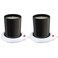 Eutuxia Candle Warmer for Home Office Set of 2 Great for Warming Up Cups Coffee Mugs Beverages on Desks Tables Countertops Electric Heated Plate Warms Quickly Enjoy Hot Drinks on Cold Days