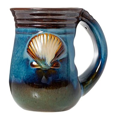 Cape Shore 18oz Stoneware Handwarmer Mug Seashell