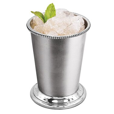 English Pewter Company 10oz Beaded Fine Quality Pewter Mint Julep Cup BAR201