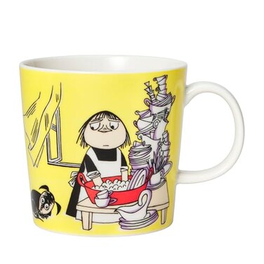 Arabia Moomin Mug 10oz Misabel Yellow