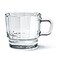 HMM X Spring Pool Glass W Glass 10 oz Clear Coffee Tea Mug Aesthetic Glass Cup with Handle for Hot Cold Beverages Clear