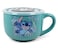 Silver Buffalo Lilo and Stitch Stay Weird Ceramic Soup Mug with Vented Plastic Lid 24 Ounces