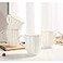 DUJUST Coffee Mug Set of 4135oz Luxury British Design with Handcrafted Golden Trims 1stClass Bonechina White and Gold Cup Set for Coffee TeaMilk BeautifulGraceful Top Fine Porcelain Cups