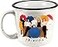 Spoontiques Friends Ceramic Camper Mug 14oz Microwave Dishwasher Safe for Cold Hot Beverages Group