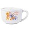 Silver Buffalo Disney Winnie the Pooh Kindness Always Featuring Eeyore Tigger and Piglet Ceramic Soup Mug with Vented Plastic Lid 24 Ounces