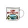 Silver Buffalo Friday the 13th Crystal Lake 20oz Ceramic Camper Mug
