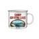 Silver Buffalo Friday the 13th Crystal Lake 20oz Ceramic Camper Mug