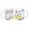 ã‚µãƒ³ã‚¢ãƒ¼ãƒˆ Disney SAN2229 Donald Daisy Kiss Pair Mug 101 fl oz 300 ml