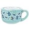 Silver Buffalo Disney Lilo and Stitch Snack and Food Pattern Ceramic Soup Mug with Vented Plastic Lid 24 Ounces