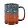 LGQ Coffee Mug20 Oz Coffee Cups Ceramic Tea Cup Large Coffee Mug for Office and Home Dishwasher and Microwave Safe Novelty Coffee Mug1Blue and Brown