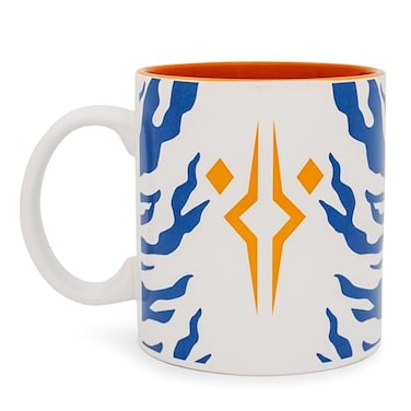 Silver Buffalo Star Wars Ahsoka Tano Ceramic Mug Large Coffee Cup For Tea Espresso Cocoa Holds 20 Ounces