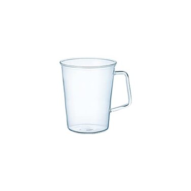 Kinto KINTO CAST 8436 Latte Mug 152 fl oz 430 ml Heatresistant Glass Microwave and Dishwasher Safe