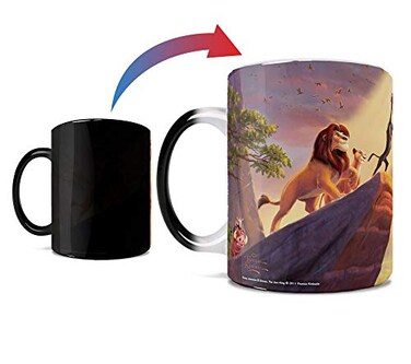 Morphing Mugs Thomas Kinkades The Lion King Morphing MugBreakfast Mugs