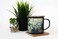 Gift Republic Man Of The World Blue Enamel Mug
