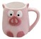 Mathew O 3D Ceramics FruitAnimal Handwork Coffee Mug Water Tea Cup PigPandaFoxStrawberryPineappleMermaid