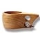 Cohpoh Wooden Cup Camping Cup Nordic Style Handmade Natural Portable Wood Mug Drinking Cup for Coffee Tea and Milk