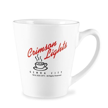 CBS The Young and the Restless Crimson Lights Mug Genoa City Coffee Mug 13 oz White Ceramic Coffee Cup Officially Licensed