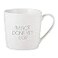 Faithworks Creative Brands Inspirational White Bone China Caf MugCup 14Ounce Im Not Done Yet