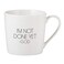Faithworks Creative Brands Inspirational White Bone China Caf MugCup 14Ounce Im Not Done Yet