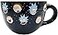 Silver Buffalo Rick and Morty Heads Line Up Ceramic Soup Mug 24Ounce