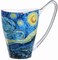 YBK Tech Bone China Coffee Mug 16oz Large Tea Cup Design Inspired by Van Goghs Paintings Starry Night