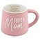 COLLECTIVE HOME Coffee Mug Family Ceramic Tea Cup Funny Gift for Mothers DayFathers Day 16 oz Dishwasher and Microwave Safe SUPER MOM