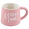 COLLECTIVE HOME Coffee Mug Family Ceramic Tea Cup Funny Gift for Mothers DayFathers Day 16 oz Dishwasher and Microwave Safe SUPER MOM