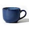 Sicaluya Extra Large Oatmeal Porcelain Mug with Handle 24 OZ Wide Coffee Mug Microwave and Dishwasher Safe Breakfast Cup and Soup Bowl Ceramic Mug for Milk Tea Fruit Ice Cream