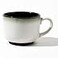 Sicaluya Extra Large Oatmeal Porcelain Coffee Mug 24 OZ Microwave Dishwasher Safe Breakfast Cup Soup Bowl