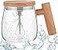 Slybar Electric Mixing Mug Self Stirring Coffee Mug 400ml Lightweight High Speed Glass Stirring Cup For Home
