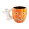 Mud Pie Glow In The Dark Mug Pumpkin 16oz