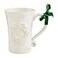 Mud Pie White Christmas Mug Wreath 12 oz