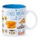 Silver Buffalo Gilmore Girls Destination Locations Icons Ceramic Mug 20 Ounces