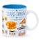 Silver Buffalo Gilmore Girls Destination Locations Icons Ceramic Mug 20 Ounces