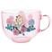 Silver Buffalo Disney Alice in Wonderland Teacup Glass Coffee Mug 16 Ounces