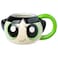 Silver Buffalo Powerpuff Girls Buttercup Ceramic 3D Sculpted Mug 20 Ounces